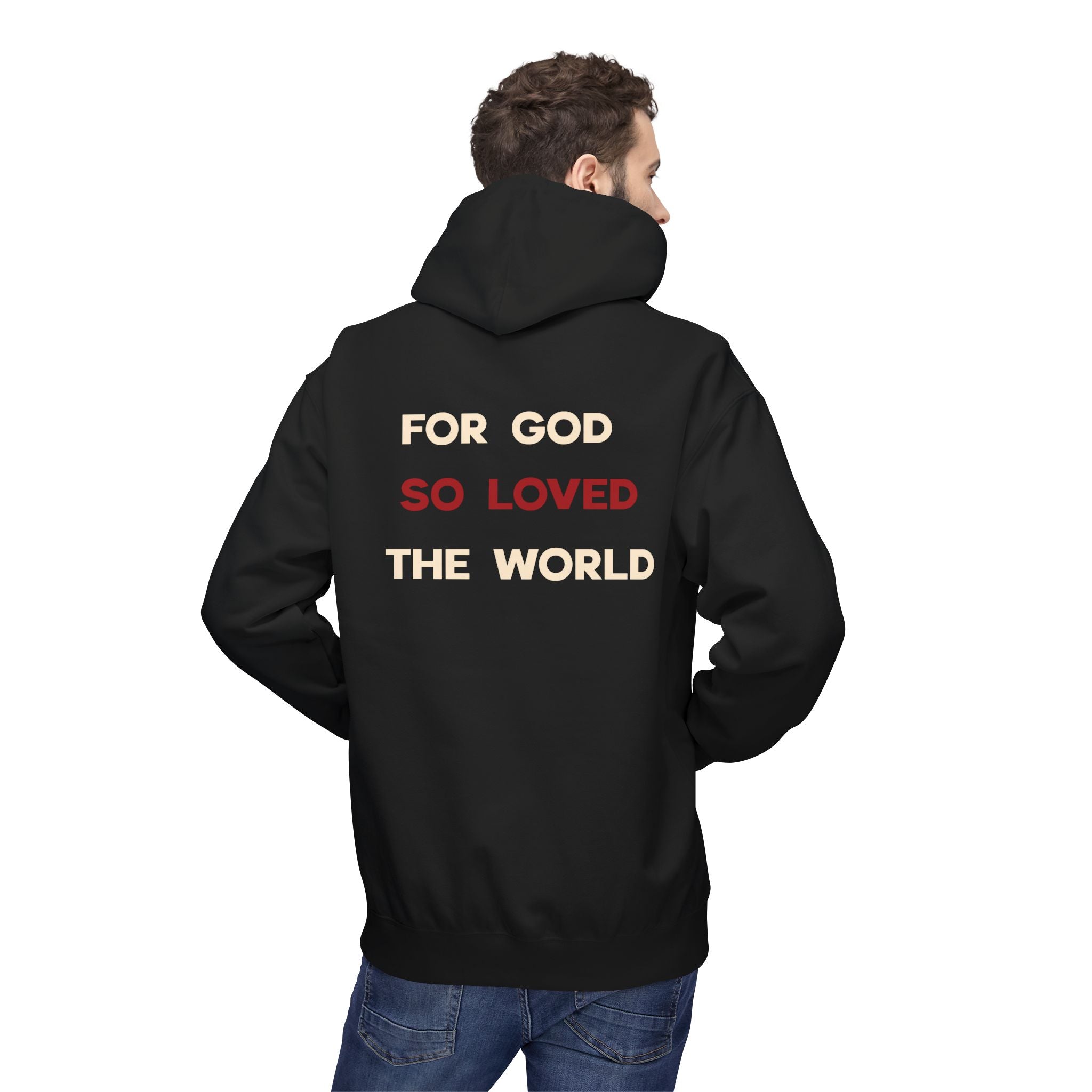John 3:16 Scripture Hoodie