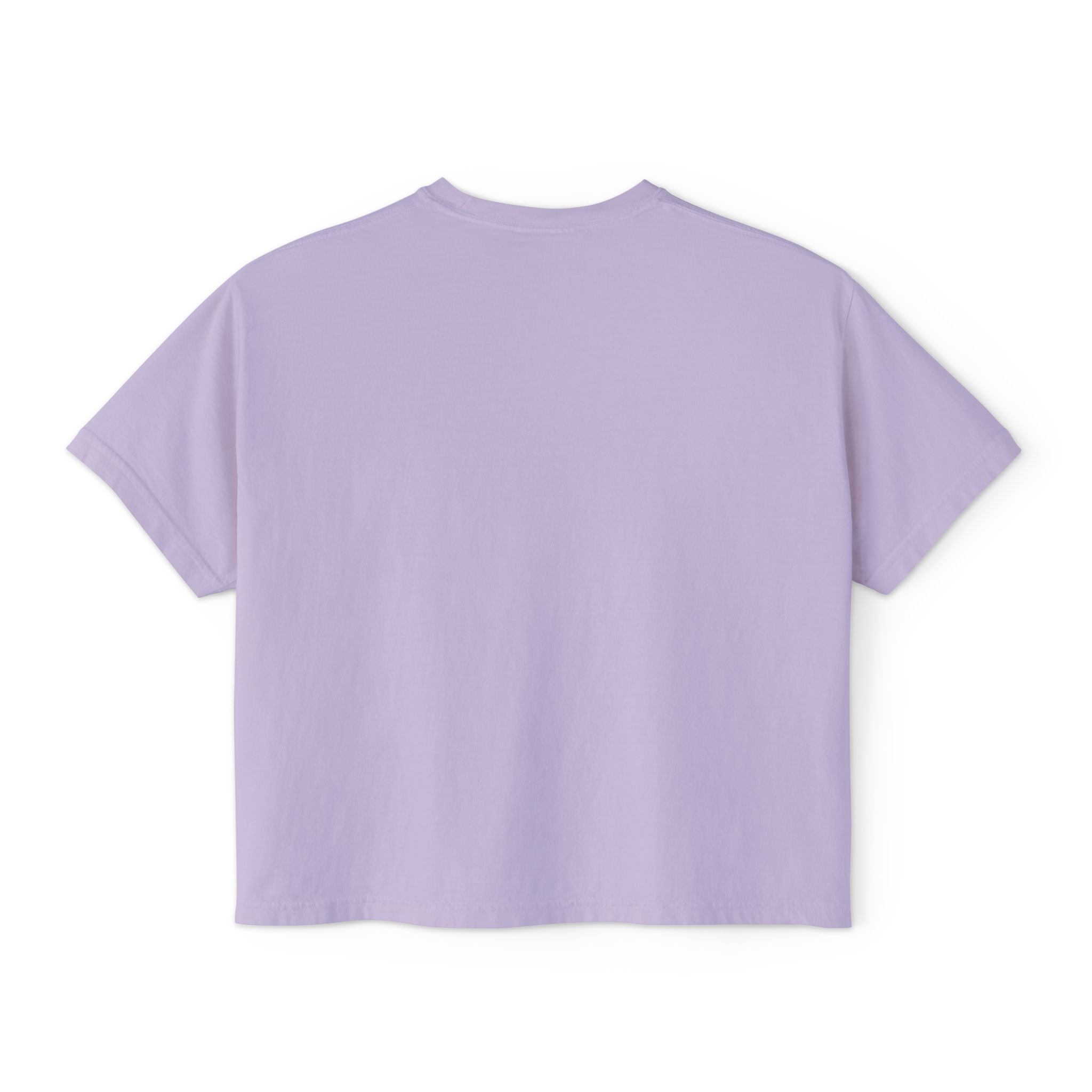YAHWEH Hebrew Boxy Crop Tee — Women's Christian Shirt | Name of God Comfort Colors