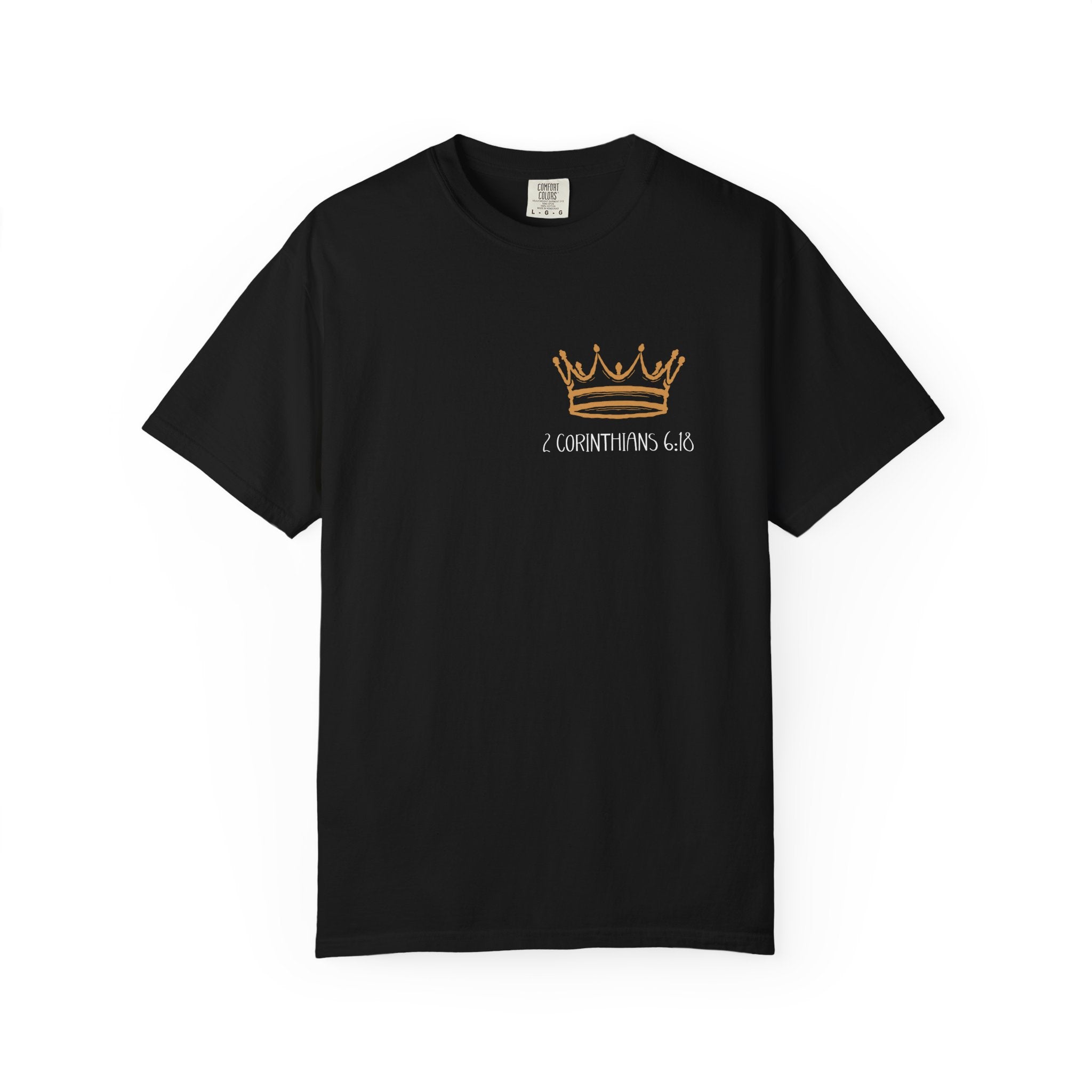 Daughter of the King T-Shirt — Women's Christian Tee | 2 Corinthians 6:18