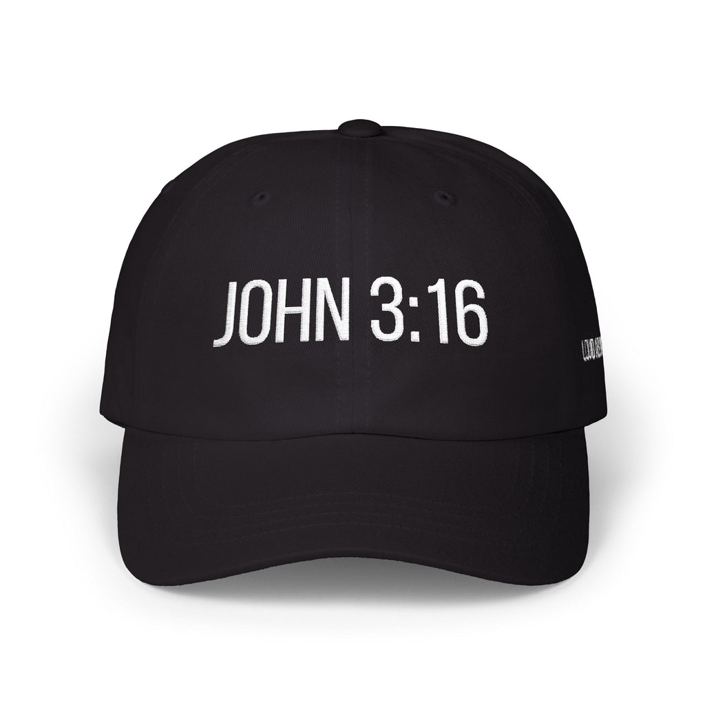 John 3:16 Embroidered Dad Hat