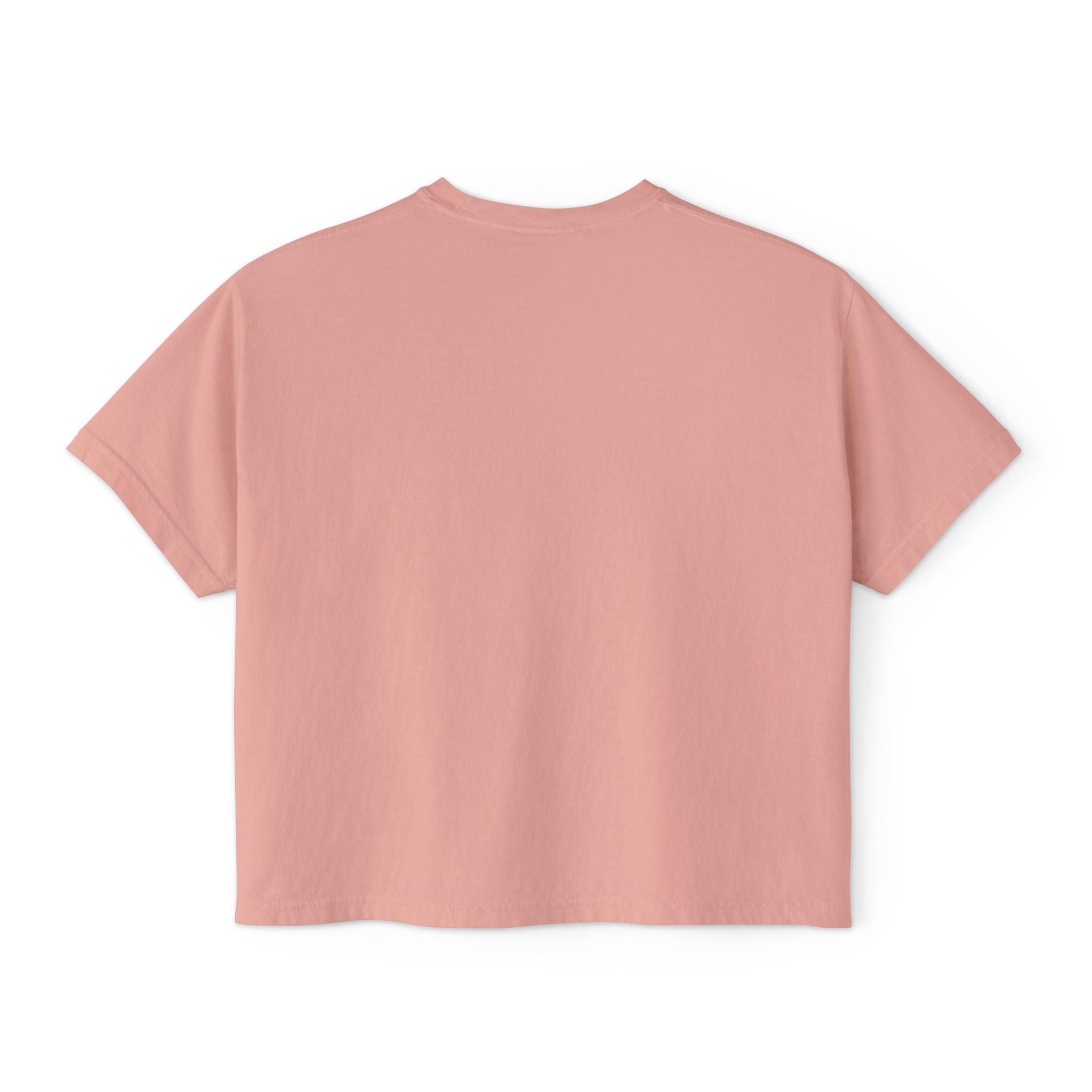 YAHWEH Hebrew Boxy Crop Tee — Women's Christian Shirt | Name of God Comfort Colors