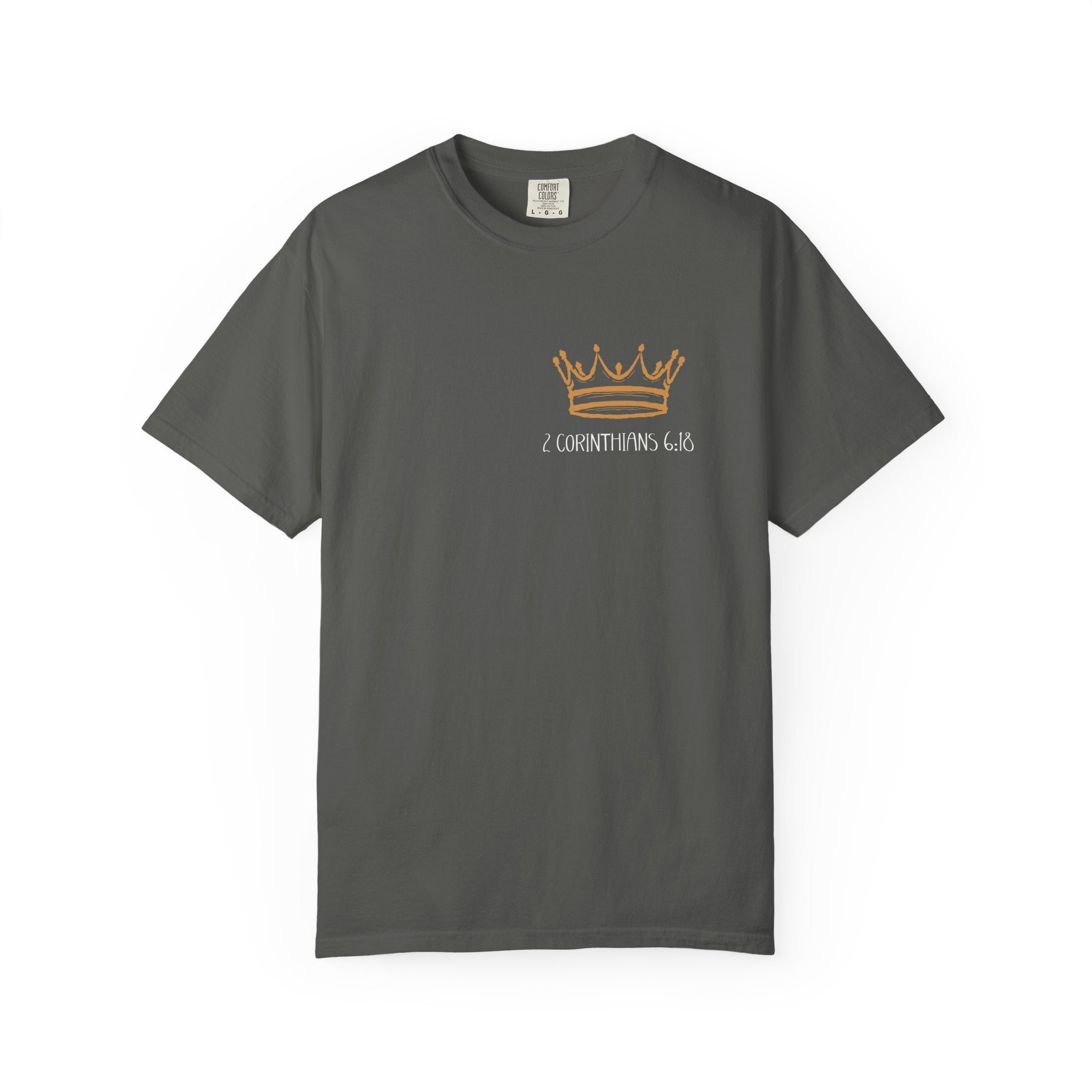 Daughter of the King T-Shirt — Women's Christian Tee | 2 Corinthians 6:18