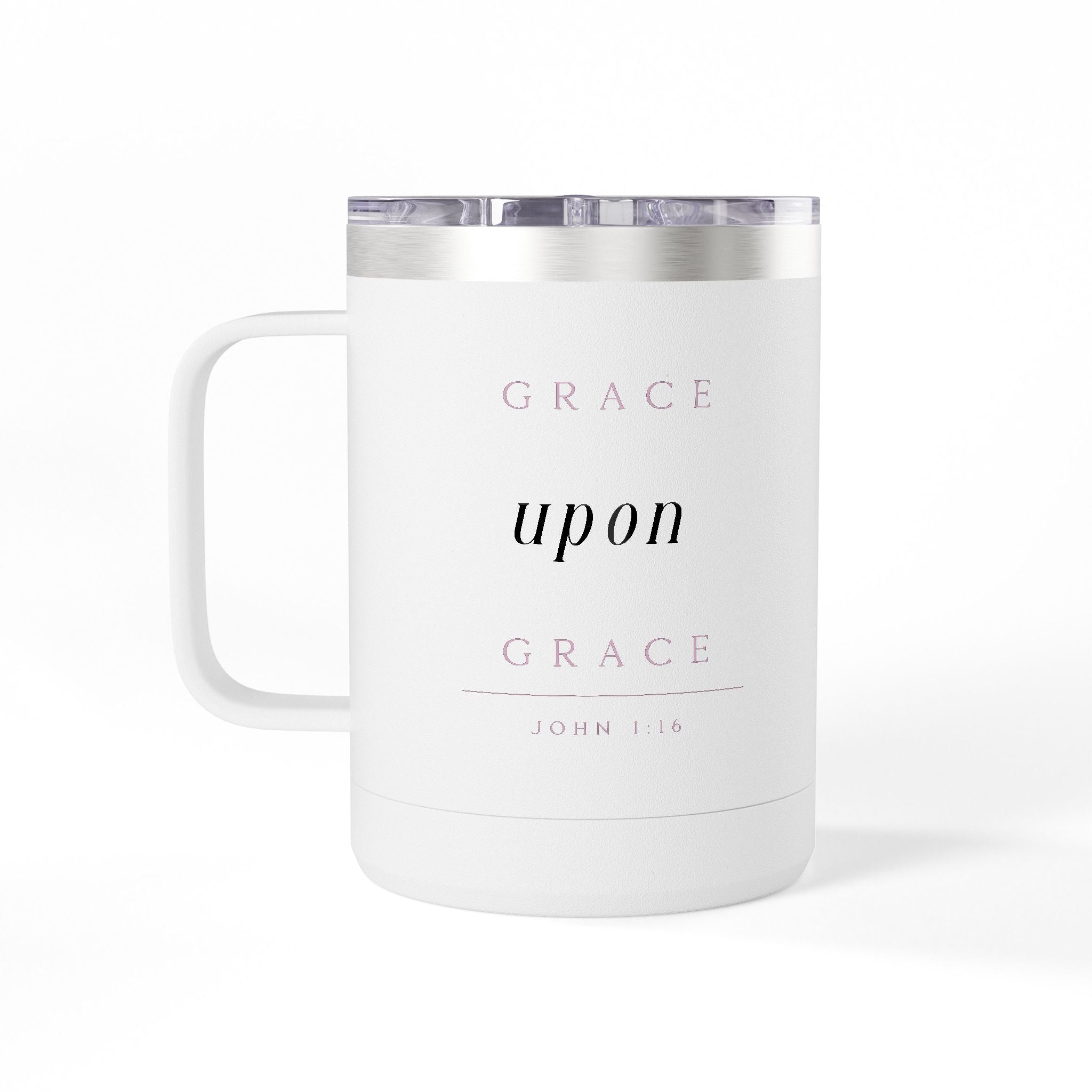 Grace Upon Grace Mug — Christian Gift for Women | John 1:16