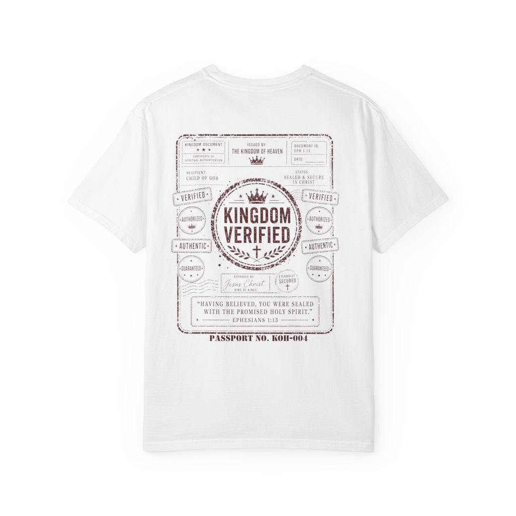 Sealed Tee — Sealed by the Holy Spirit Ephesians 1:13 Comfort Colors T-Shirt