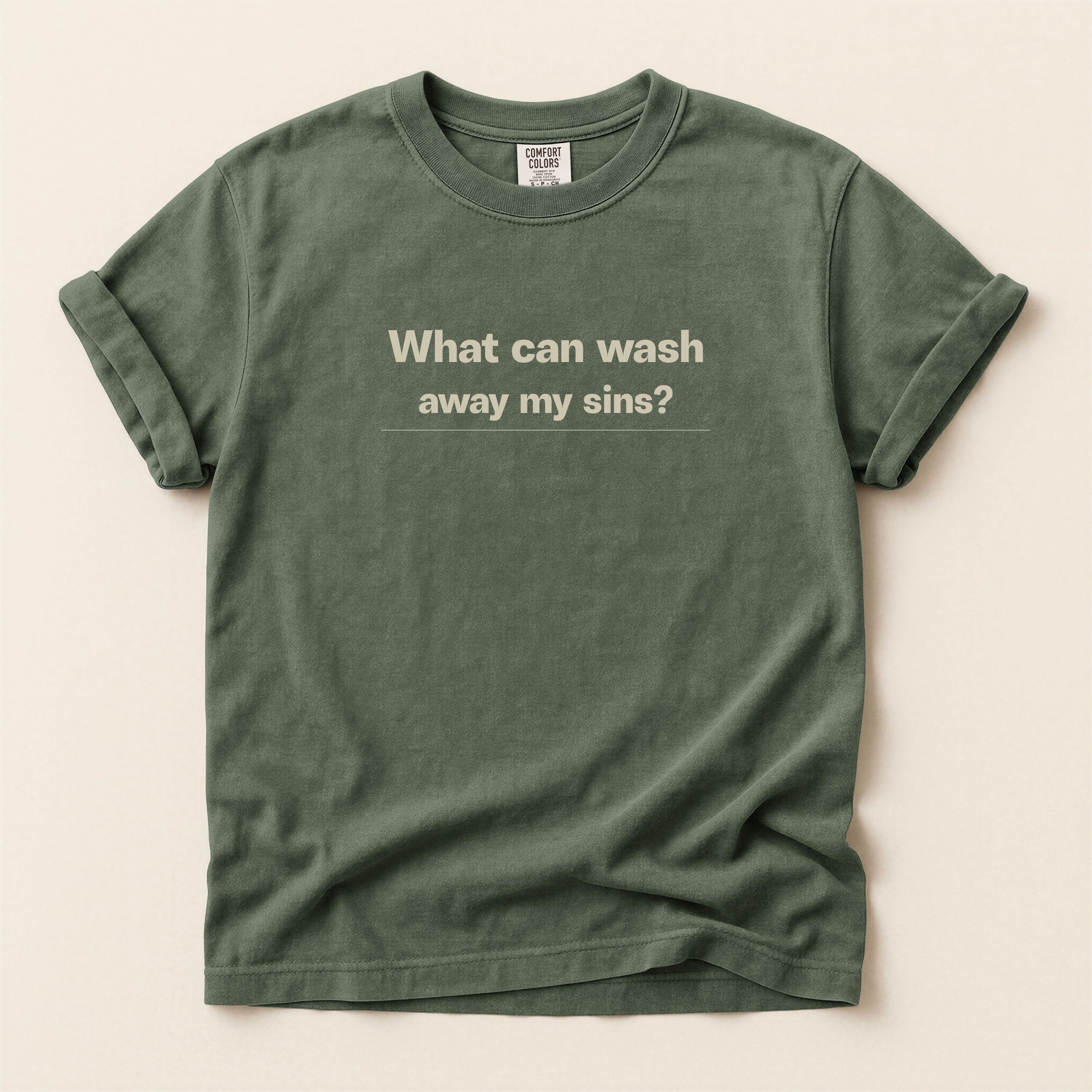 Nothing But the Blood of Jesus T-Shirt  | Crown of Thorns