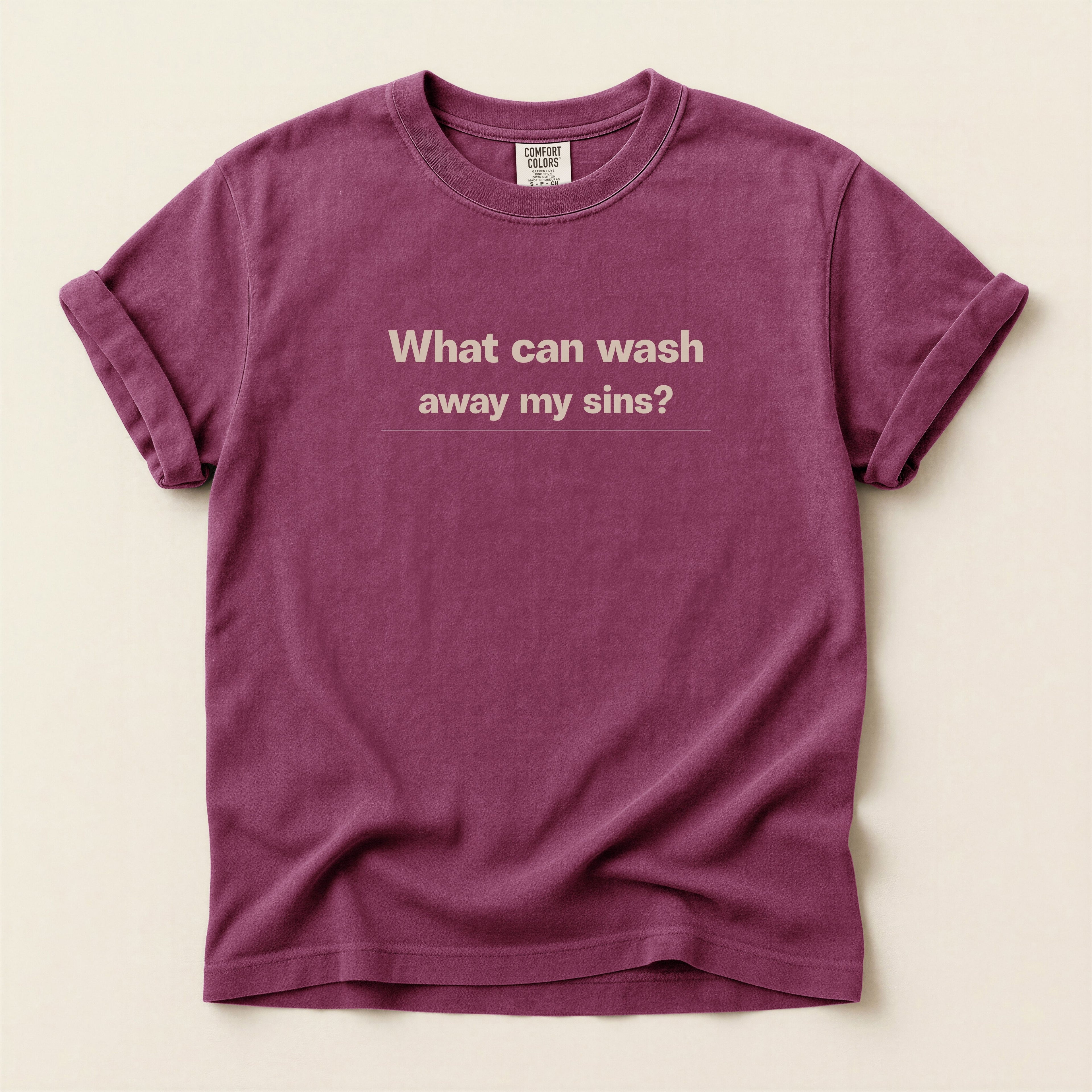 Nothing But the Blood of Jesus T-Shirt  | Crown of Thorns