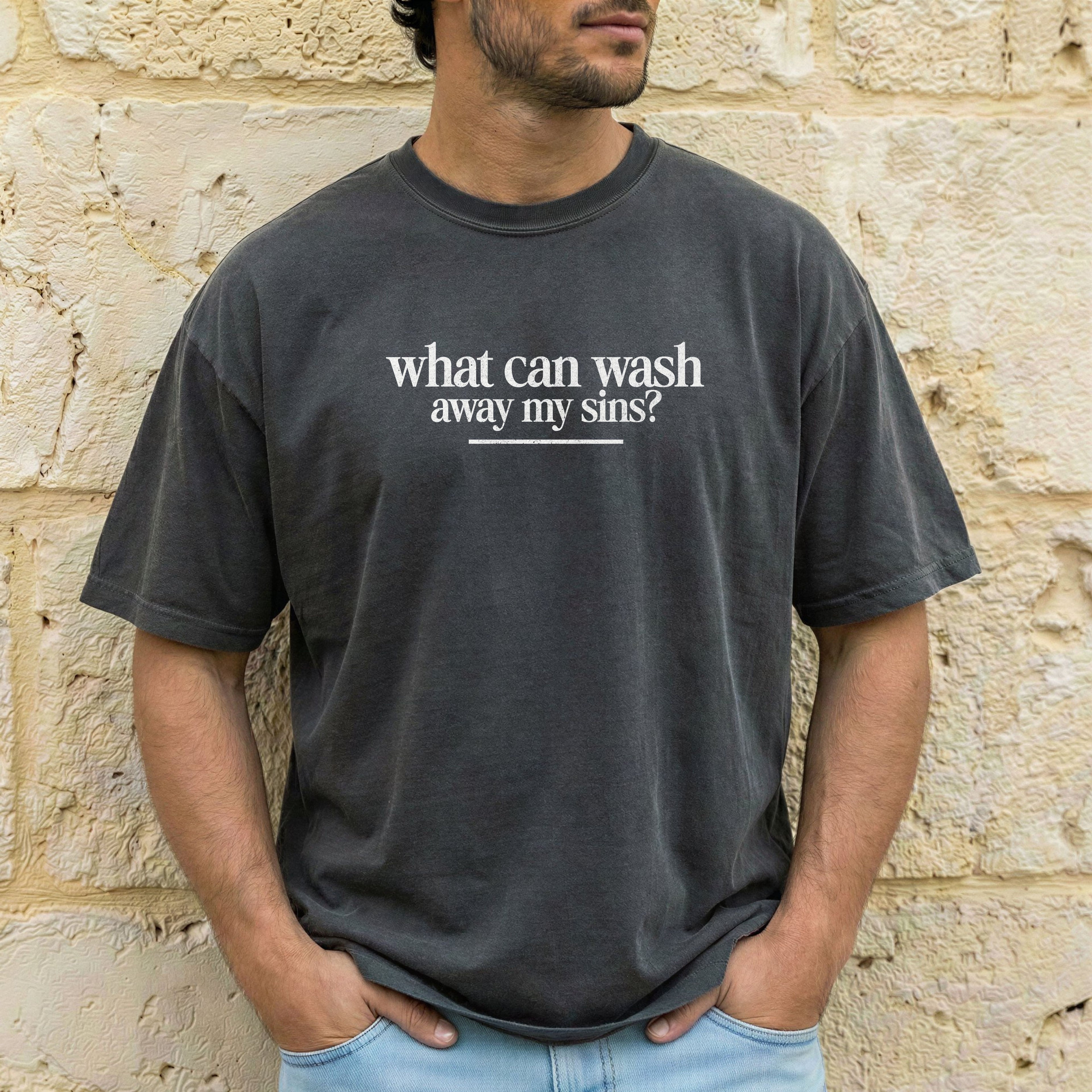 Nothing But the Blood of Jesus T-Shirt — Comfort Colors 1717