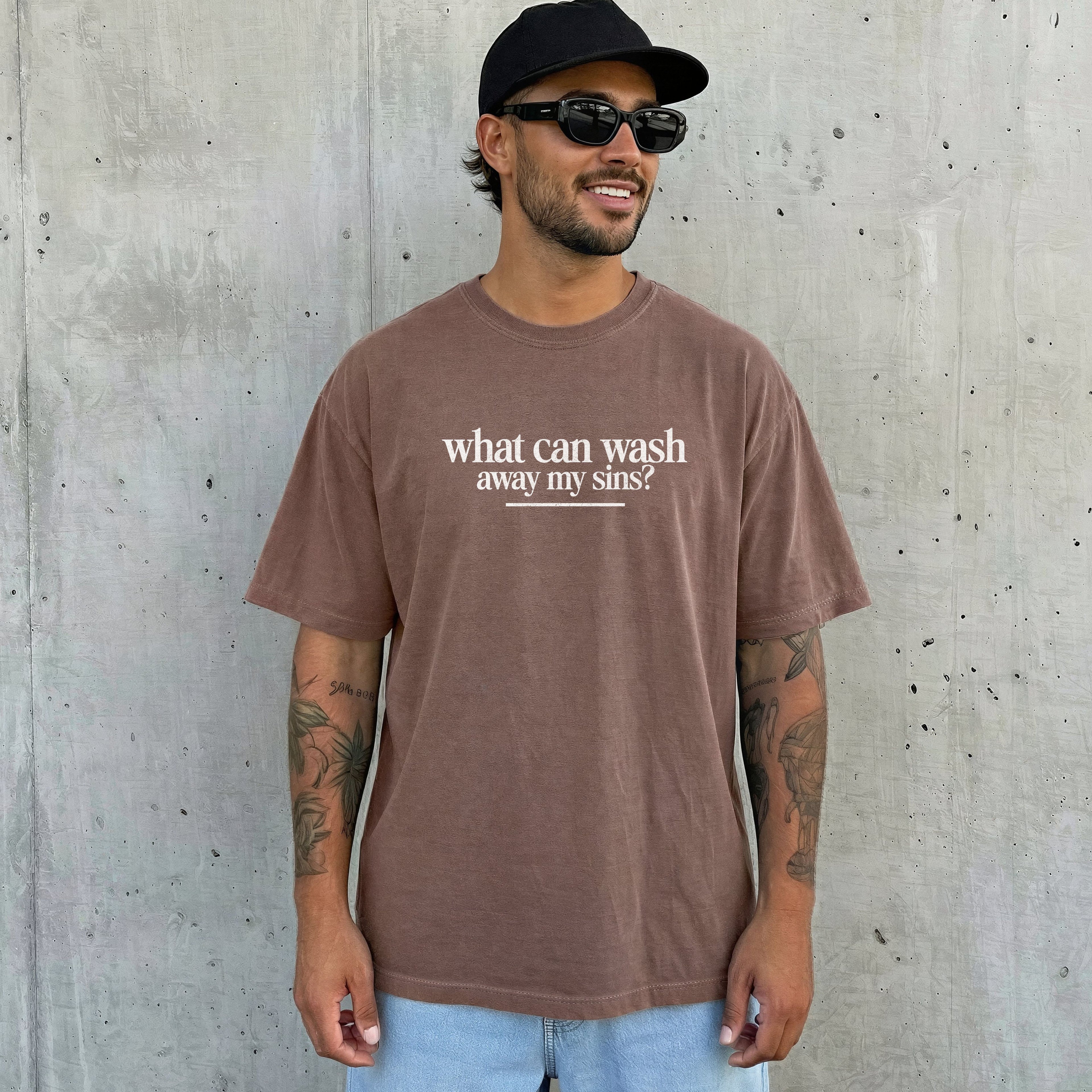 Nothing But the Blood of Jesus T-Shirt — Comfort Colors 1717