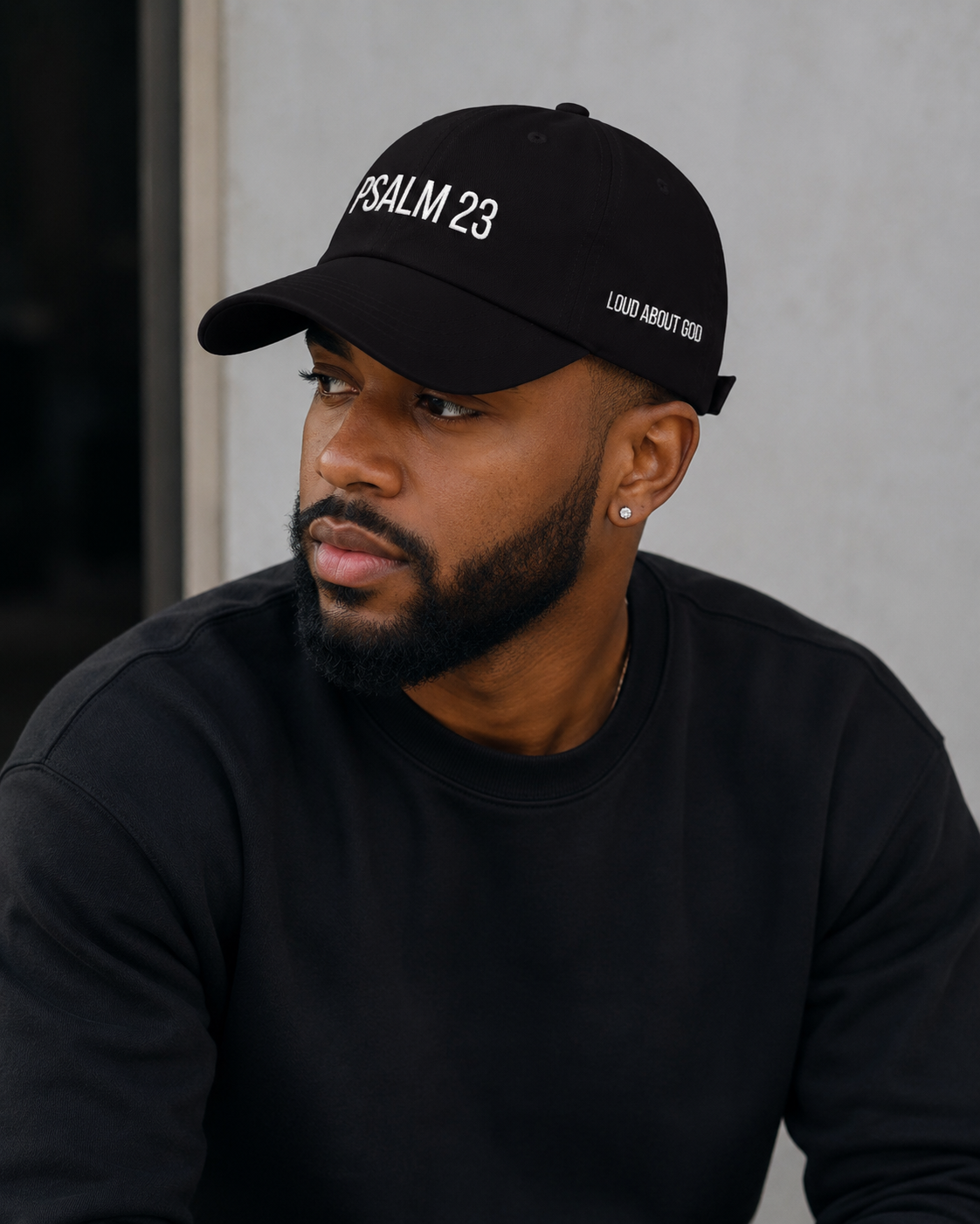Psalm 23 Dad Hat — Embroidered Dad Cap