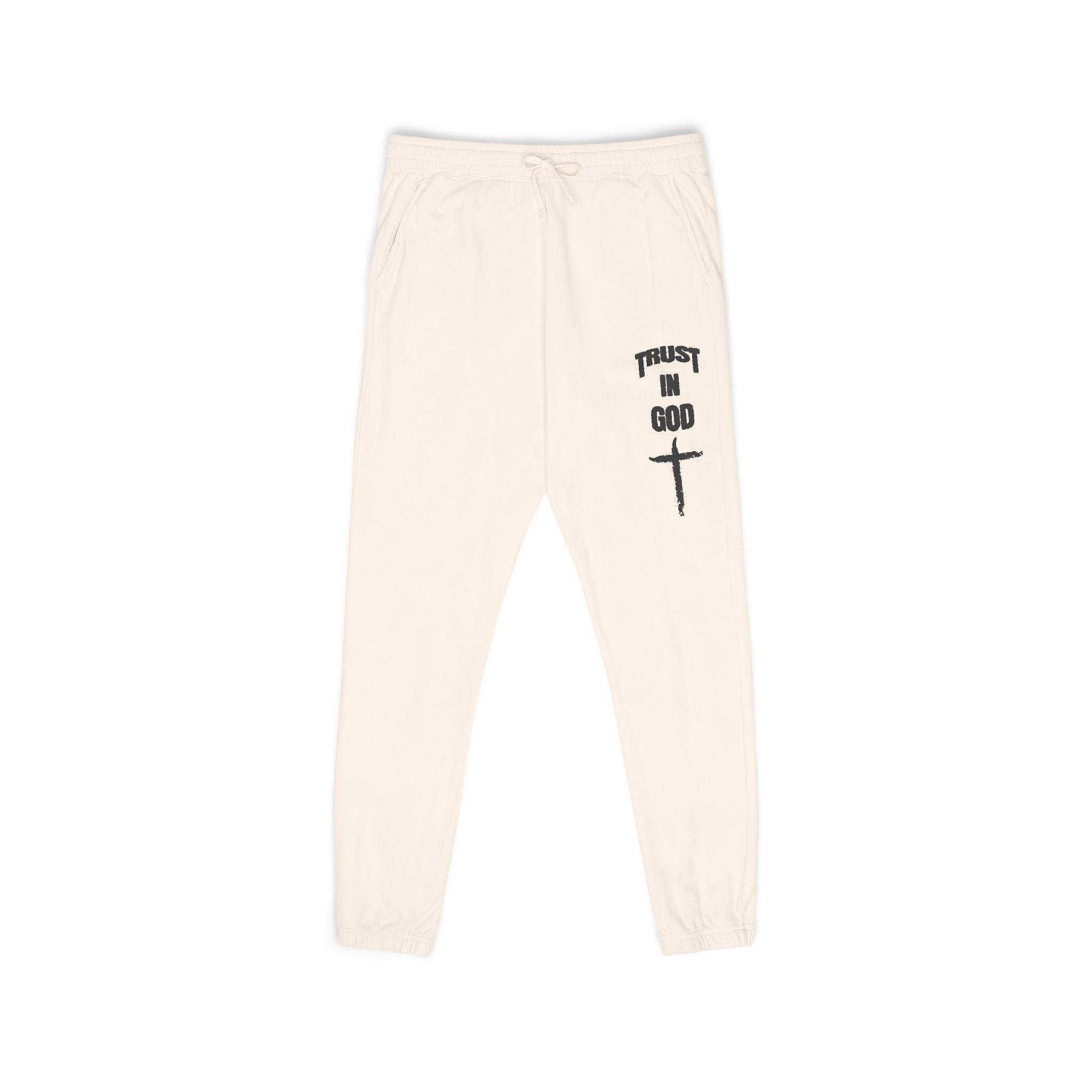 Trust in God Sweatpants — Faith-Based Fleece Joggers
