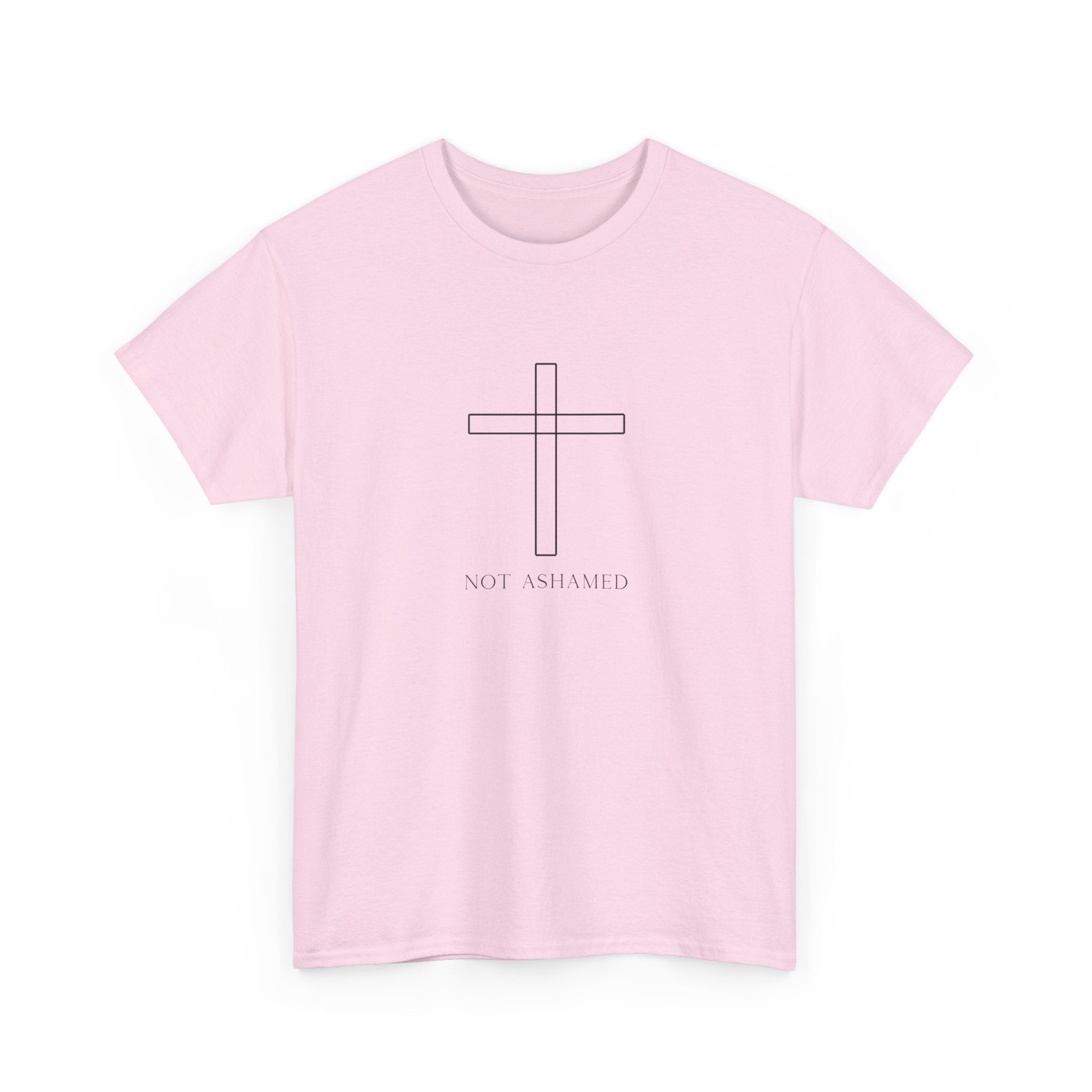 Not Ashamed Christian Cross T-Shirt | Loud About God