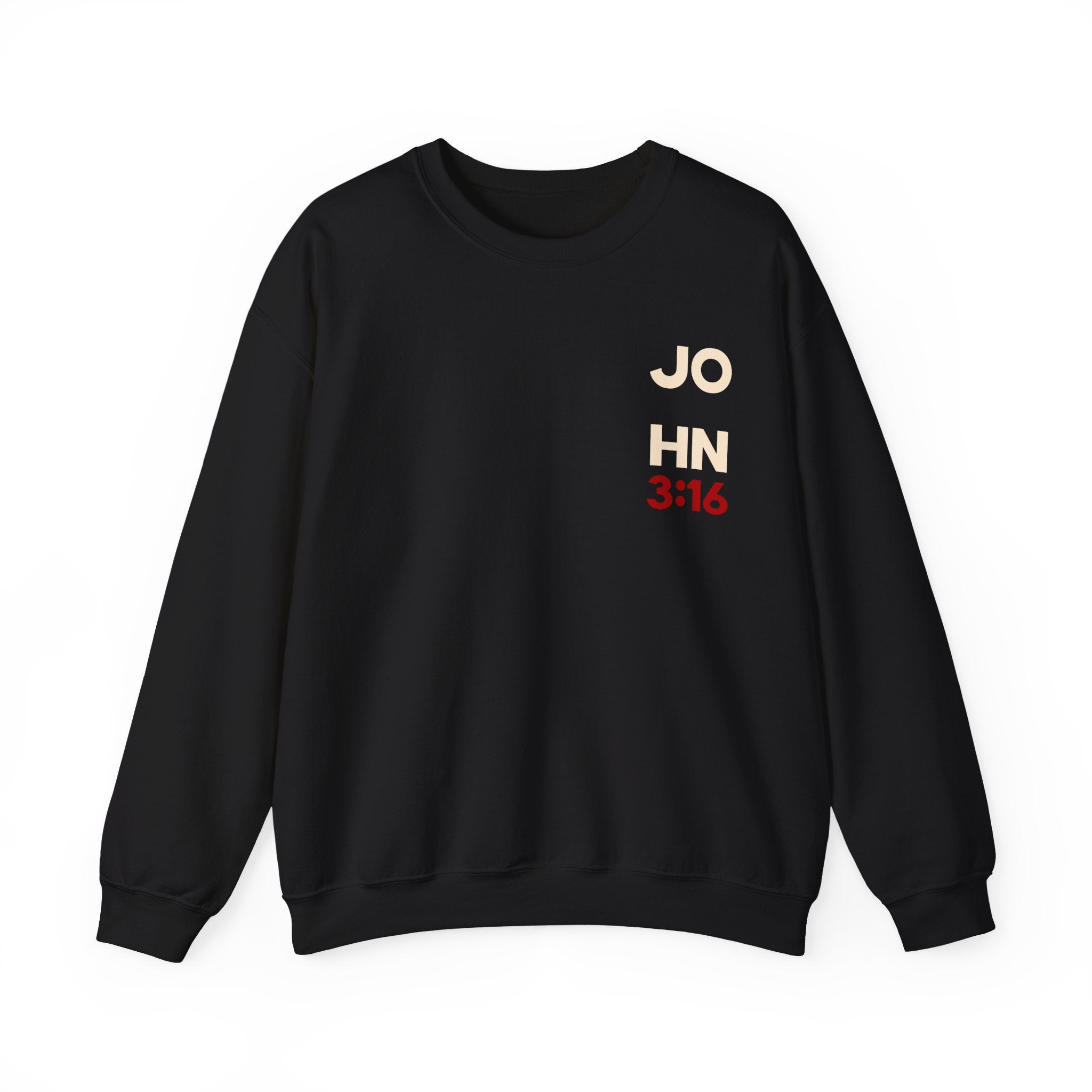 John 3:16 'For God So Loved the World' Sweatshirt — Christian Crewneck