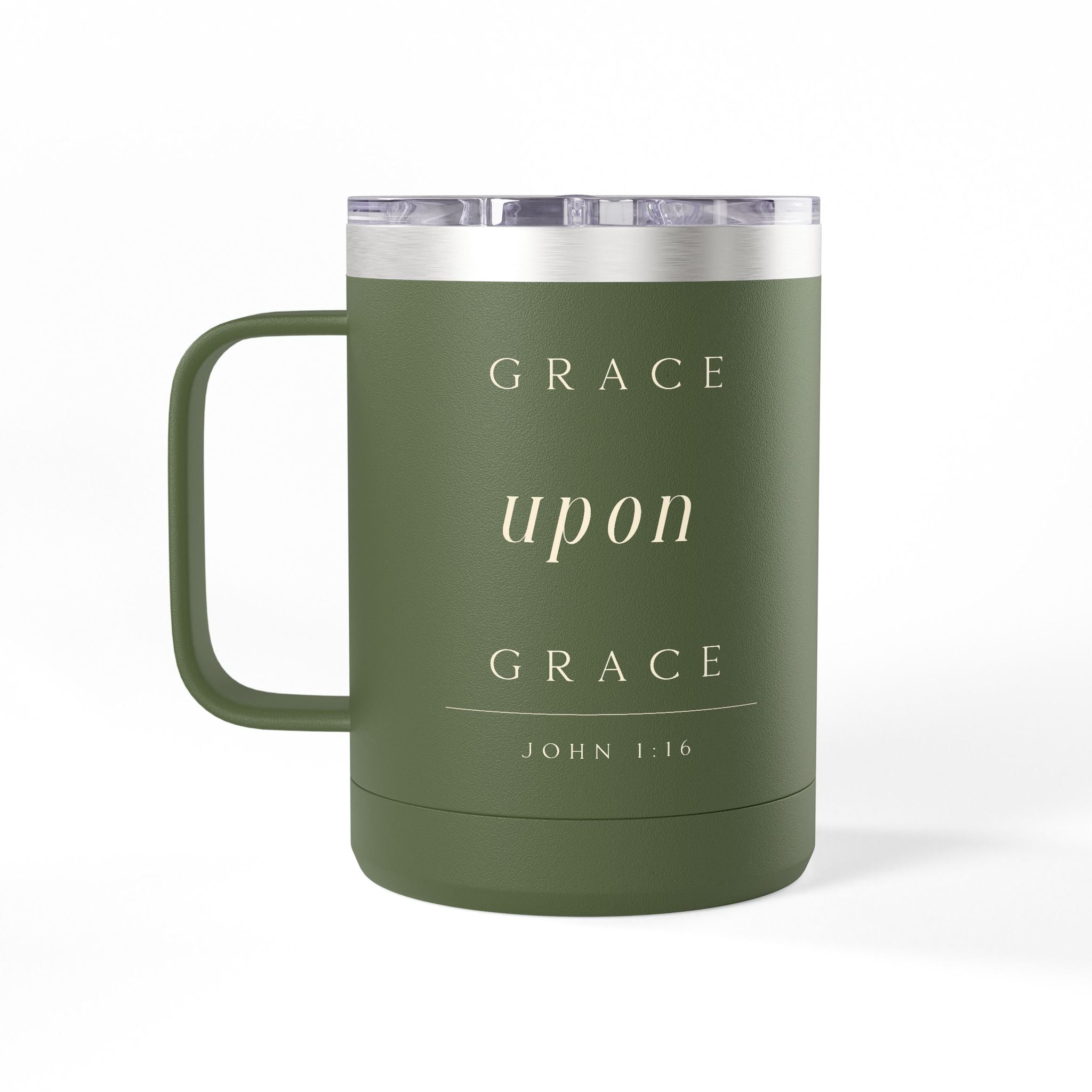 Grace Upon Grace Mug — Christian Gift for Women | John 1:16