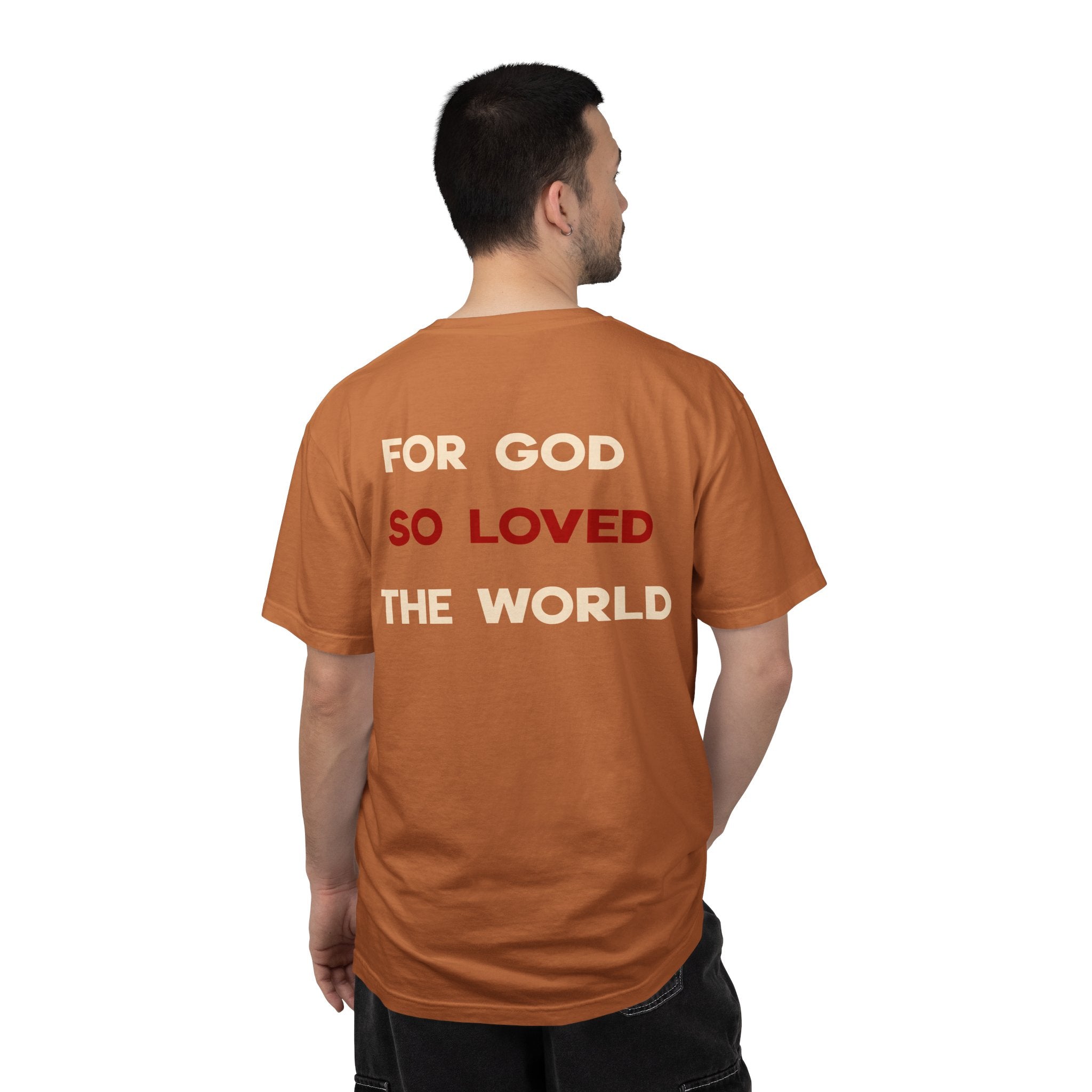 John 3:16 T‑Shirt — "For God So Loved the World" Christian Tee