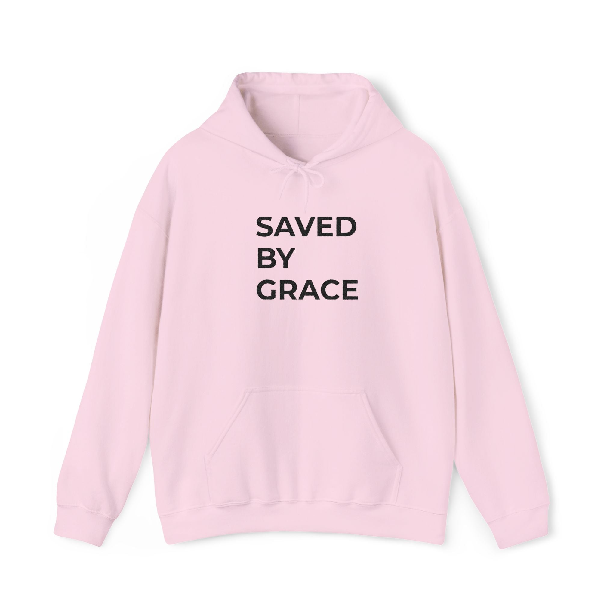 Saved by Grace Embroidered Hoodie