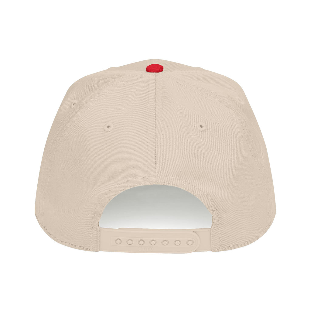 All for His Glory Hat — Christian Embroidered Mid Profile Cap | Loud About God