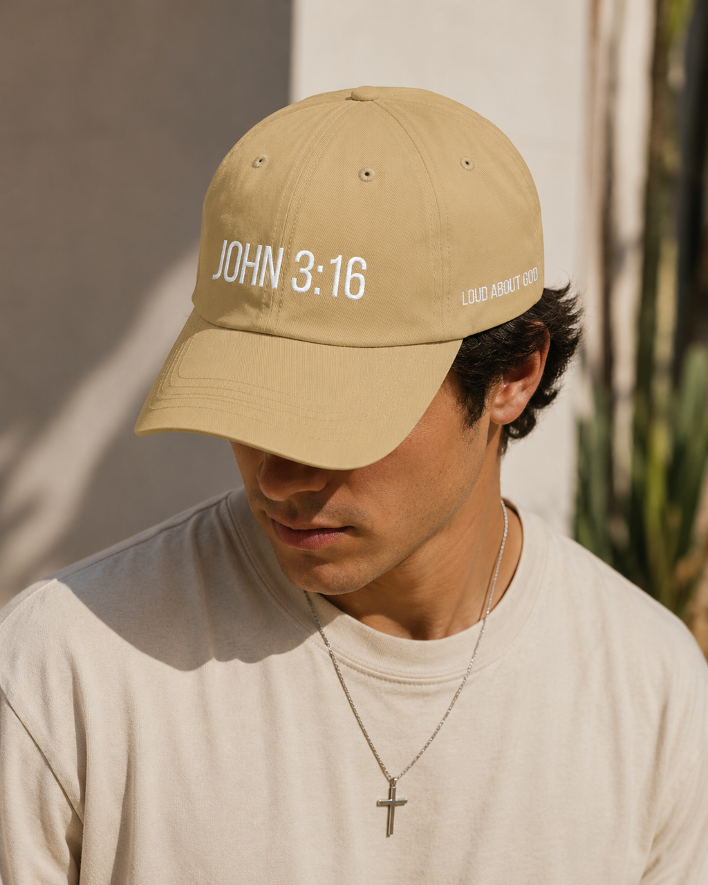 John 3:16 Embroidered Dad Hat