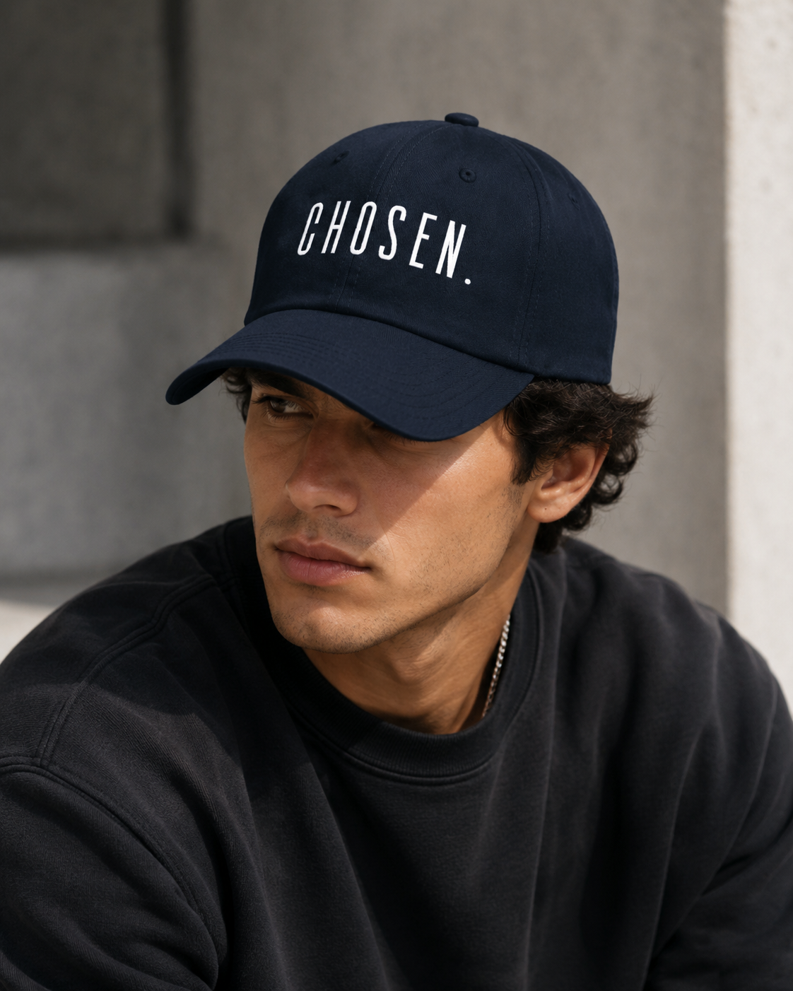 Chosen Dad Hat — Embroidered Christian Cap