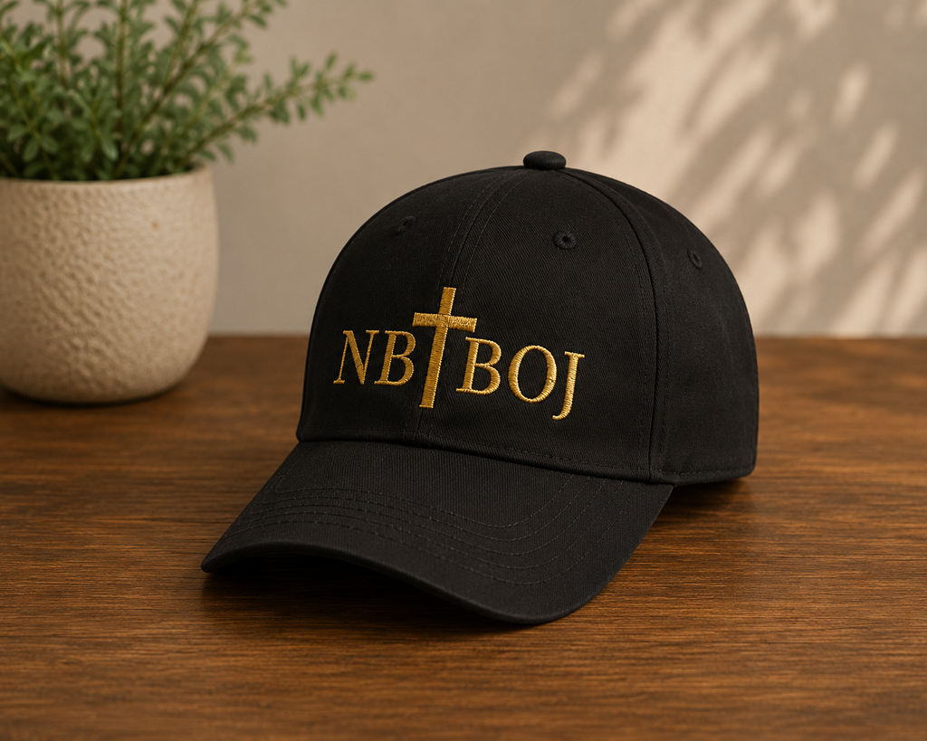 NBTBOJ Hat — Nothing But the Blood of Jesus Embroidered Cap | Loud About God