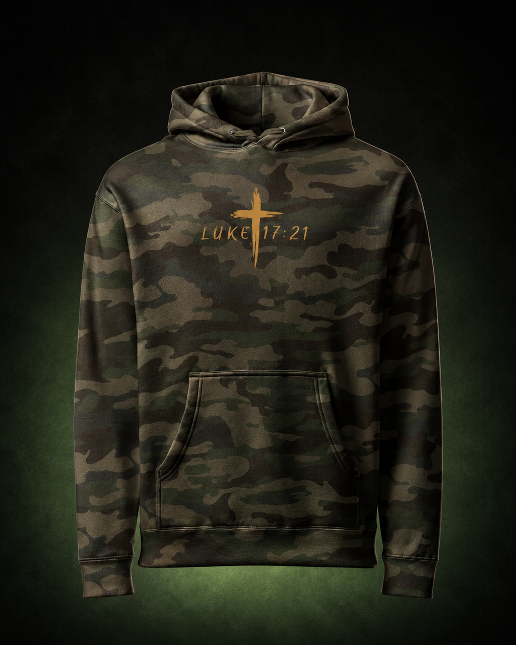 The Kingdom of God Is Within You Hoodie — Luke 17:21 Heavyweight Sweatshirt