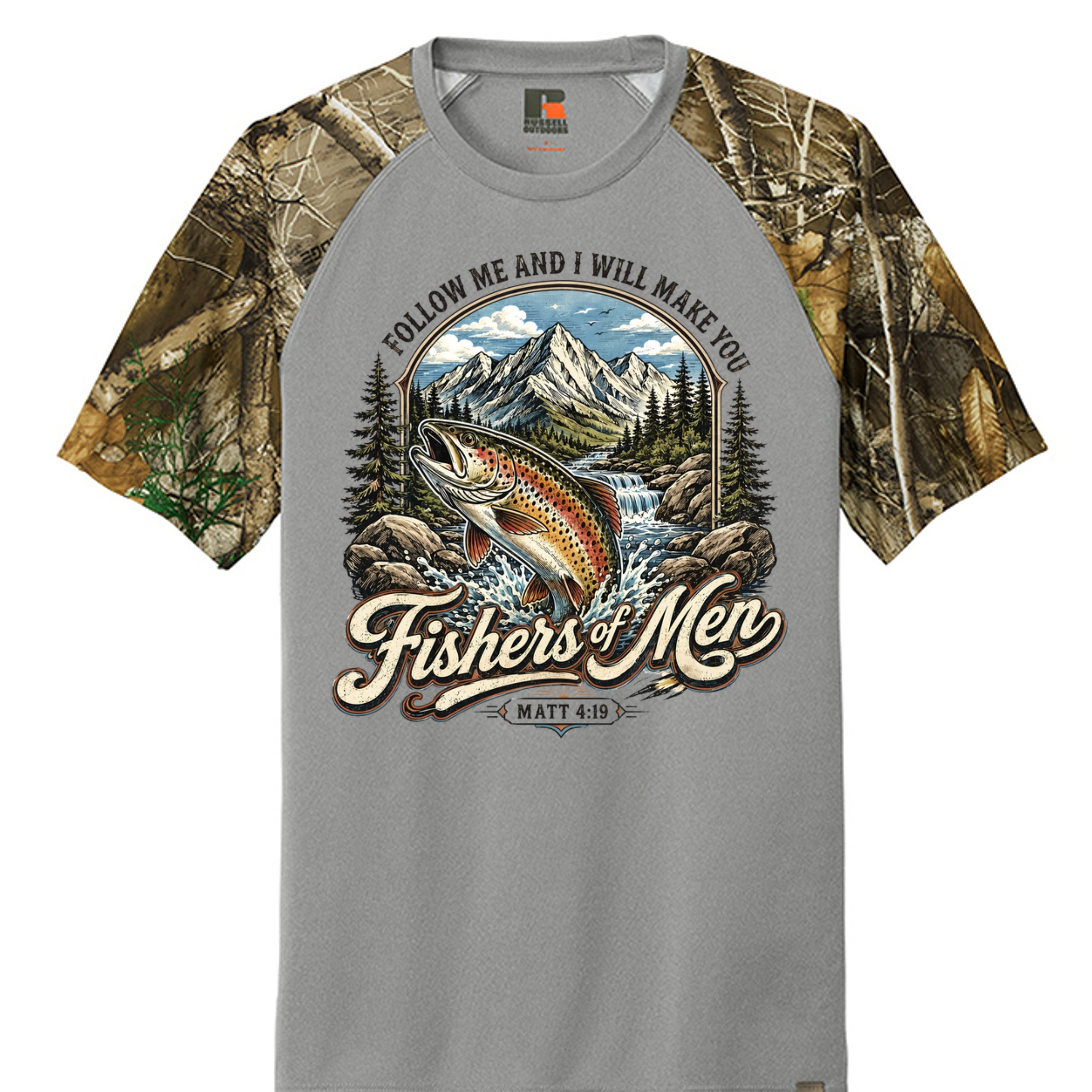 Grey Concrete Heather/ Realtree Edge - RU151 - FRONT