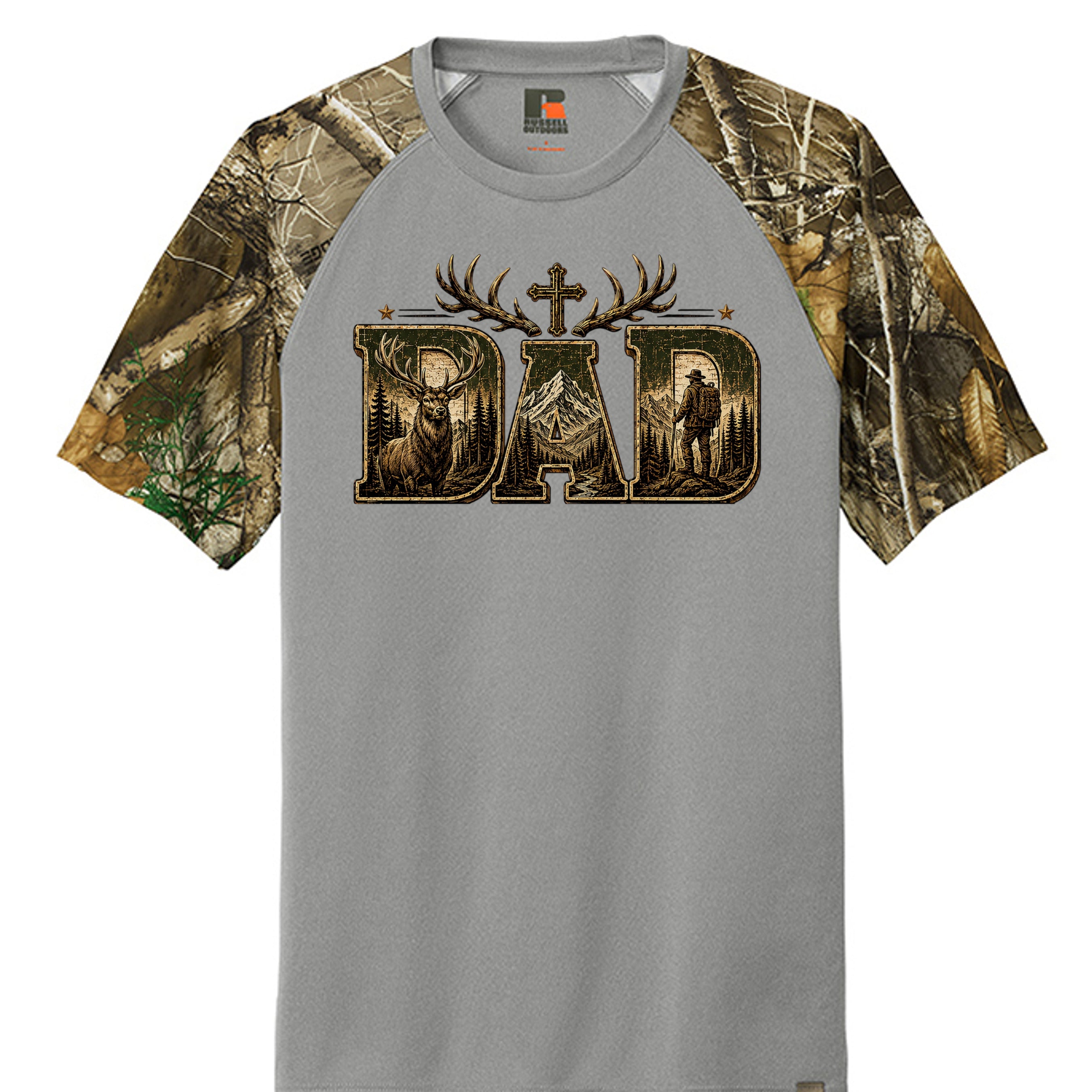 Grey Concrete Heather/ Realtree Edge - RU151 - FRONT