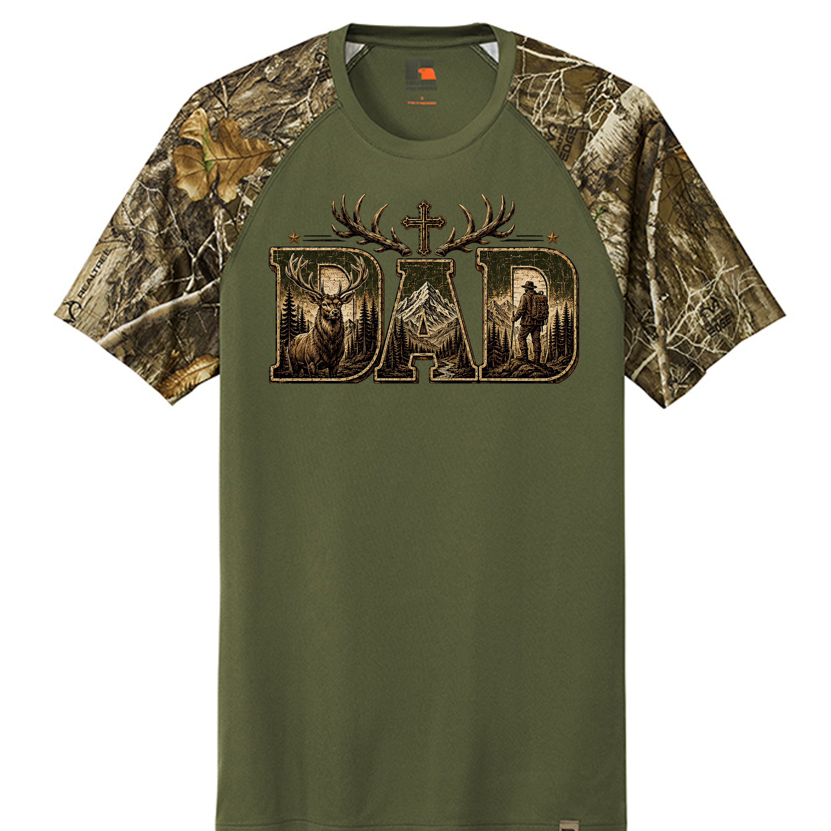Olive Drab Green/ Realtree Edge - RU151 - FRONT