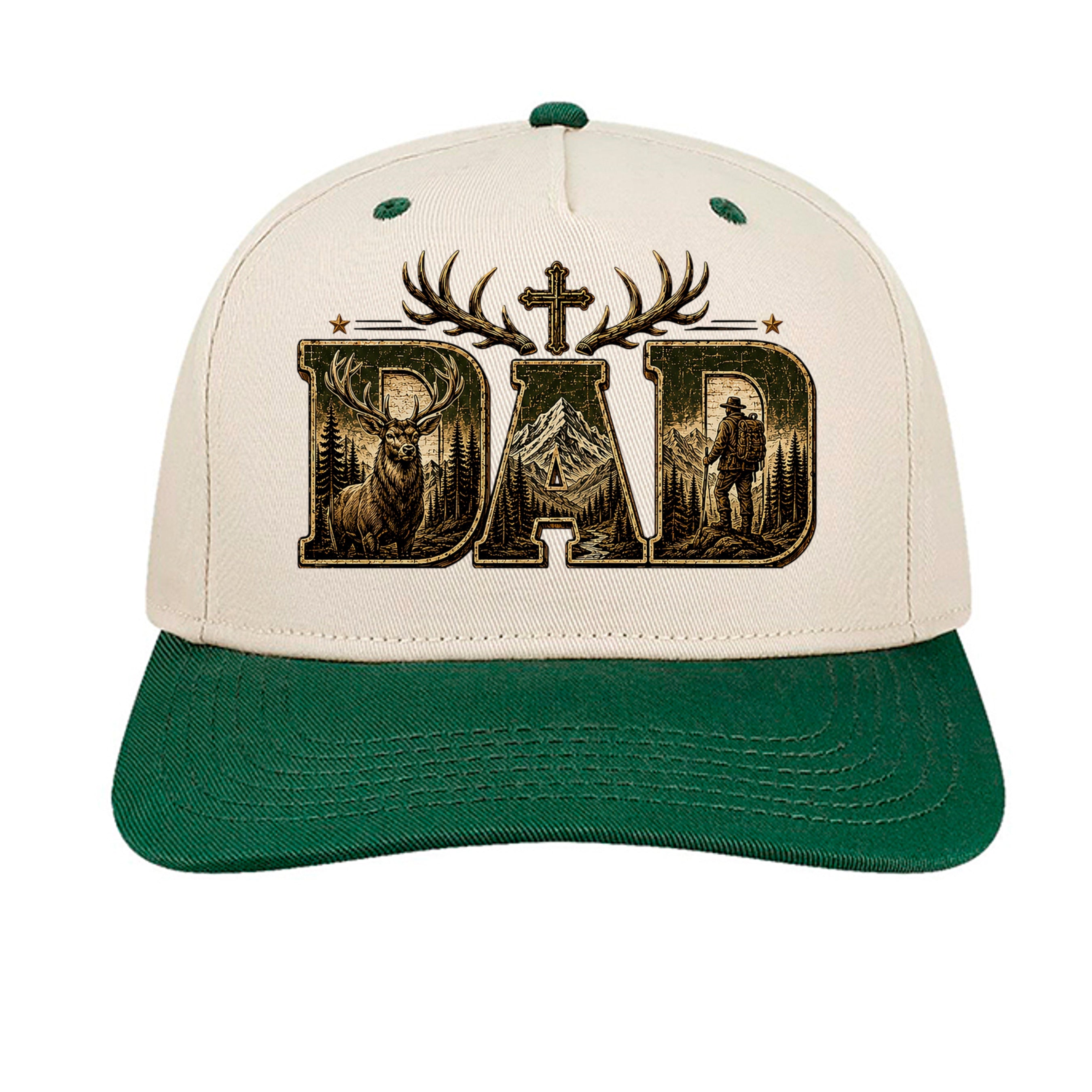 Stone/ Dark Green - HTA - FRONT