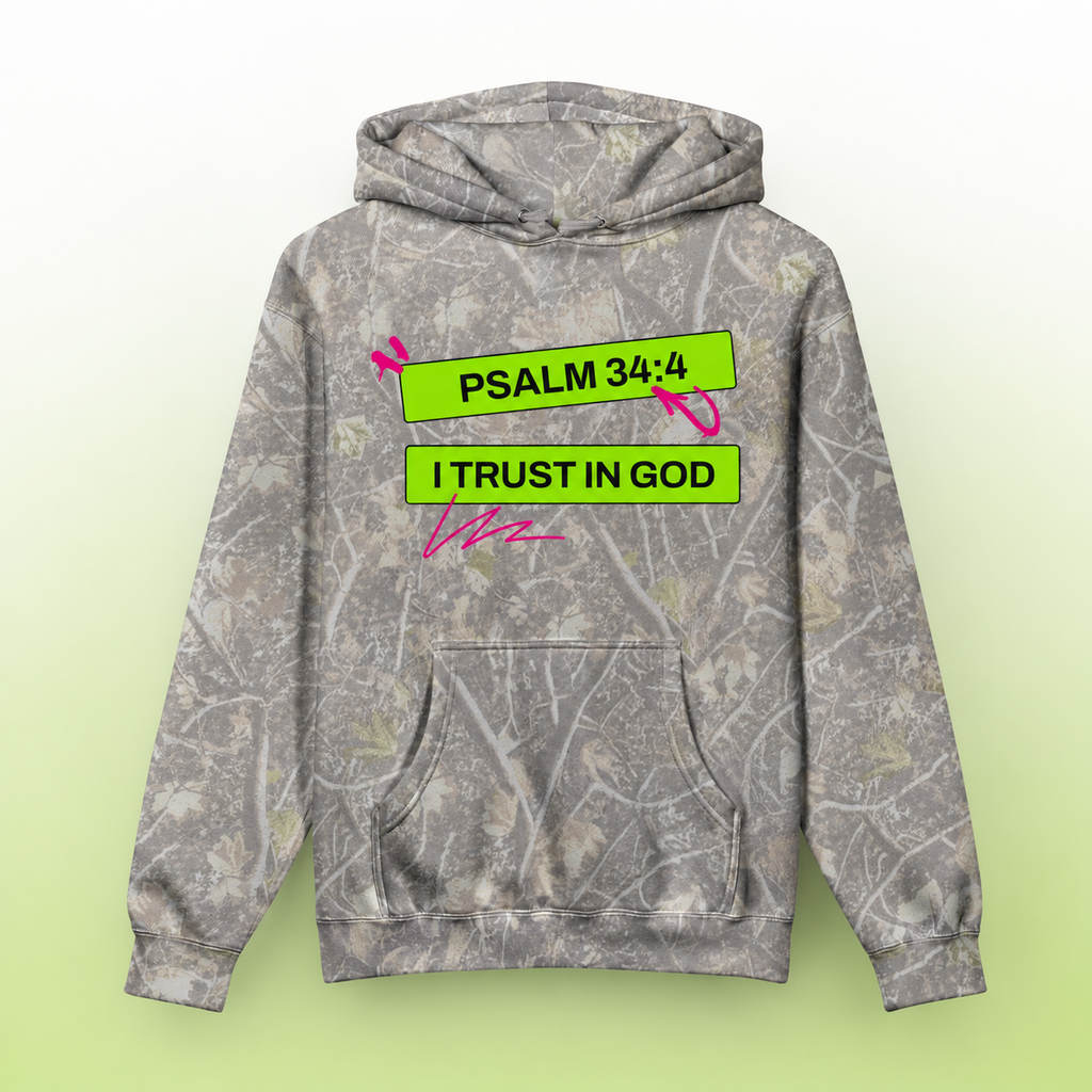 I Sought the Lord Hoodie — Psalm 34:4